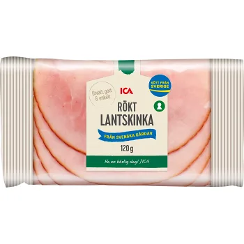 Lantskinka Rökt 120g ICA.