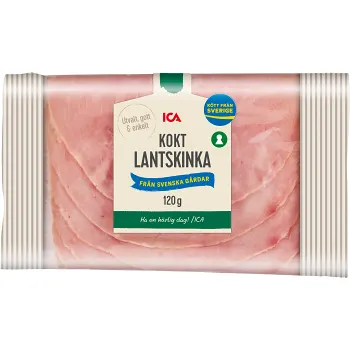 Lantskinka Kokt 120g ICA.