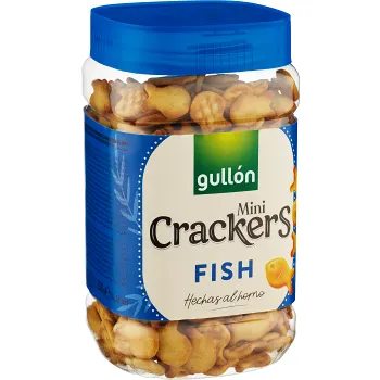 Snacks Mini fish 350g Gullón.