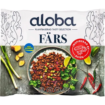 Plantbaserad Färs Asia 400g Aloba.