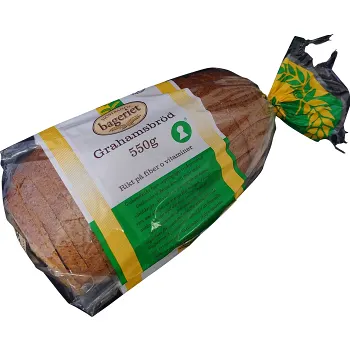 Grahamsbröd 550g Bageriet Sjöstrands.