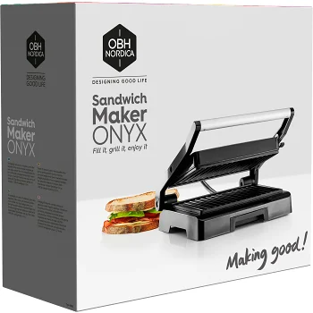 Smörgåsgrill Onyx OBH Nordica.
