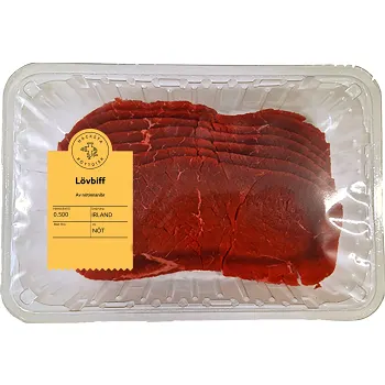 Lövbiff ca 500g Hacksta Köttdisk.