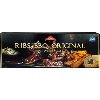 Ribs BBQ Original 475g Jojjen.