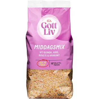 Vit Quinoamix 500g ICA Gott liv.