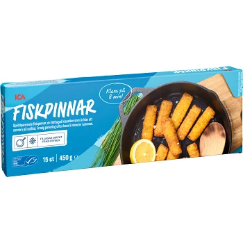 Fiskpinnar 450g ICA.