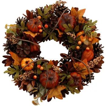 Höstkrans 35 cm Festive.