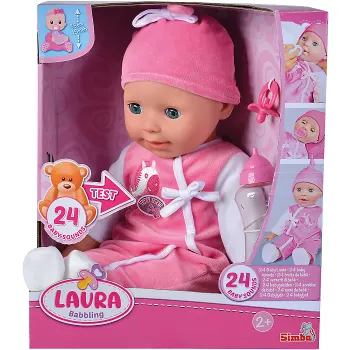 Docka Baby Laura 38cm.