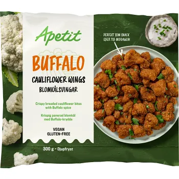 Buffalo blomkålsvingar 300g Apetit.