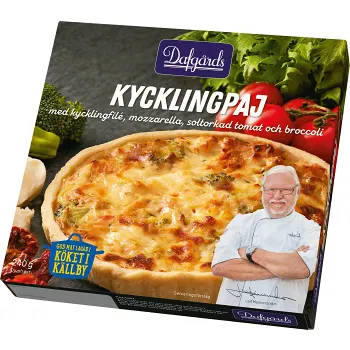 Kycklingpaj 240g Dafgårds.