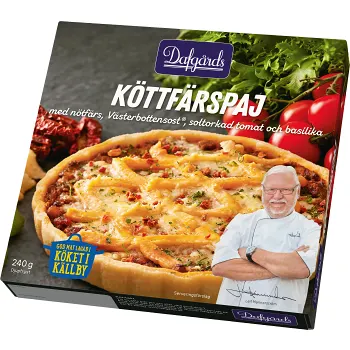 Köttfärspaj 240g Dafgårds.