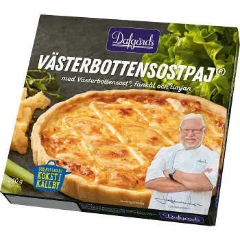 Västerbottensostpaj 240g Dafgårds.