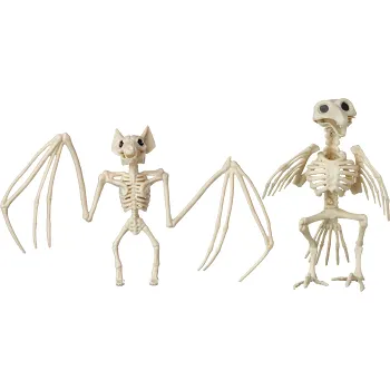 Skelett kråka/fladdermus 1st ICA.