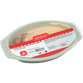 Köttbullar med potatismos 440g Nyhléns Hugosons.