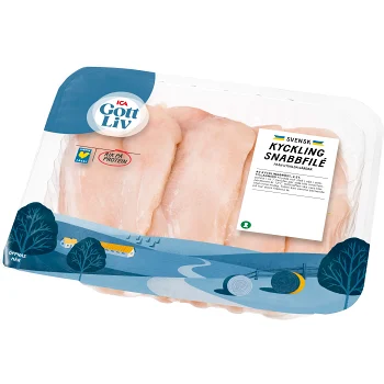 Snabbfilé 4-p 600g ICA Gott Liv.