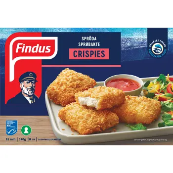 Crispies Fryst 8-p 370g Findus.