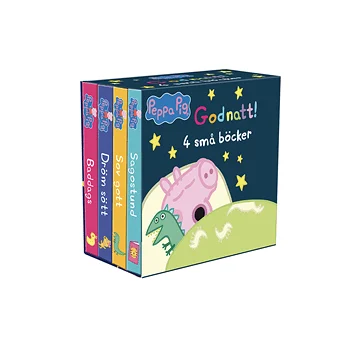 Godnatt! 4 små böcker.