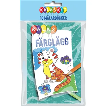Kalaskit: 10 målarböcker.