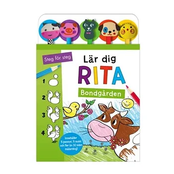 Lär dig rita: bondgården.