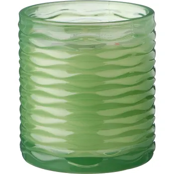 Fylld ljuslykta Dusty grön.