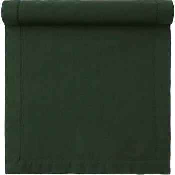 Löpare Isa grön 35x120cm ICA.