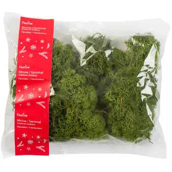 Mossa Grön Flamsäker 100g Festive.