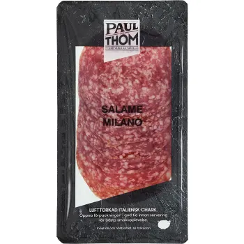 Salami Milano Skivad 70g PAUL och THOM.