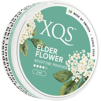 XQS Elderflower 8mg 10g.