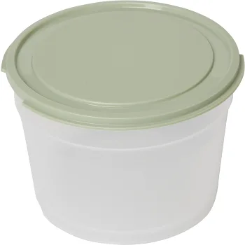 Matförvaring rund Ljusgrön 0,6l SmartStore.