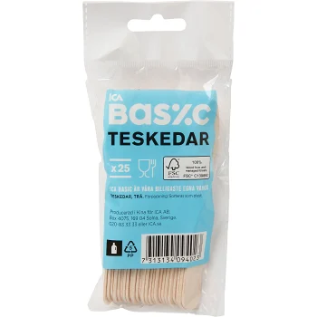 Tesked Trä 25-p ICA Basic.