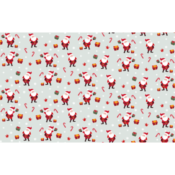 Julpapper Claus 0,7x3m.
