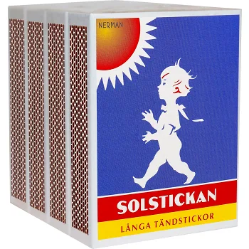 Tändstickor Långa 4 Styck Solstickan.