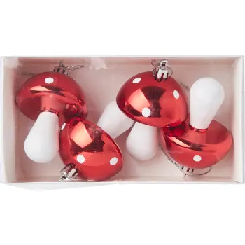 Julgranshänge svamp 4p Zeline.