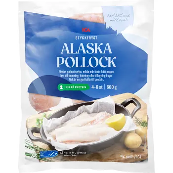 Alaska pollock 600g ICA.