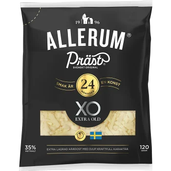 Präst XO riven 120 g Allerum.