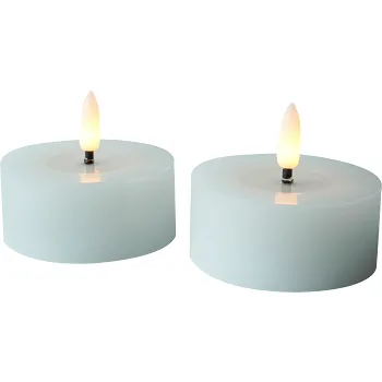 LED Stora värmeljus 2p ICA.