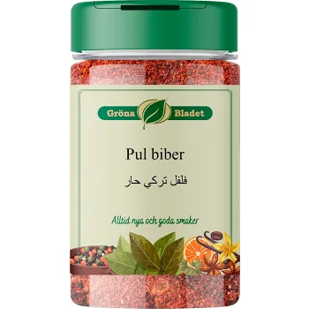 Pul Biber 130g Gröna Bladet.