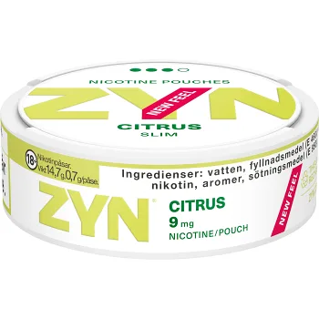 Slim Citrus S3 14.7g Zyn.