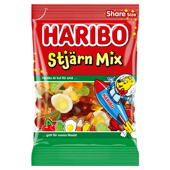 Godispåse StjärnMix 375g Haribo.