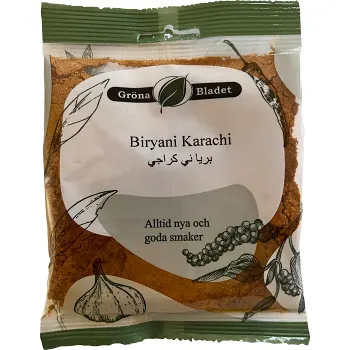 Biryani Karachi 40g Gröna Bladet.