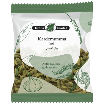Kardemumma Hel 25g Gröna Bladet.