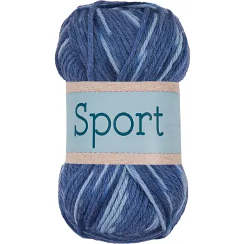 Garn Sport Jeans 100g Falkgarn.