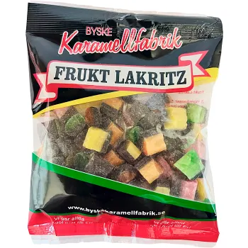 Fruktlakritz 160g Byske Karamellfabrik.