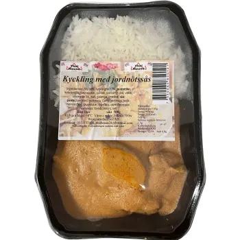 Kyckling Med Jordnötssås 500g Thaihouse.