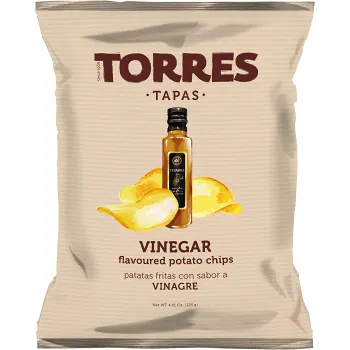 Chips Med Vinäger ca 125g Torres.