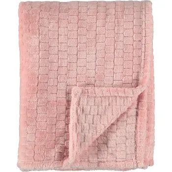 Pläd Rosa 125x150cm Noble House.