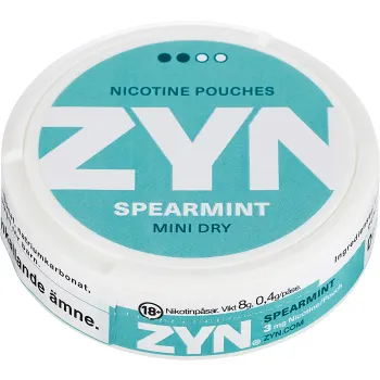 Spearmint 8 Gram Zyn.