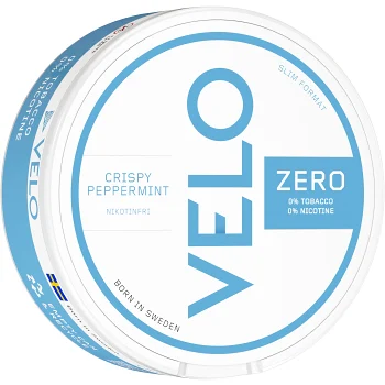 Crispy Peppermint Zero 14 Gram Velo.