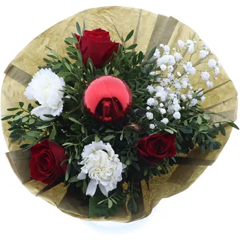 Bukett Jul kompakt 35 cm.