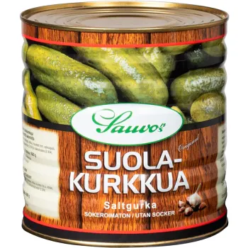 Saltgurka Sauvos 1600g Sponsab.